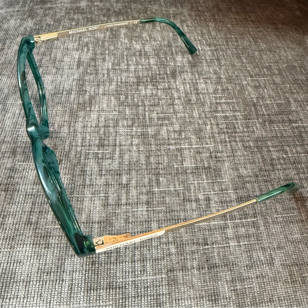 Michael Kors Teal Women's Glasses Frames - Picture 4 of 6